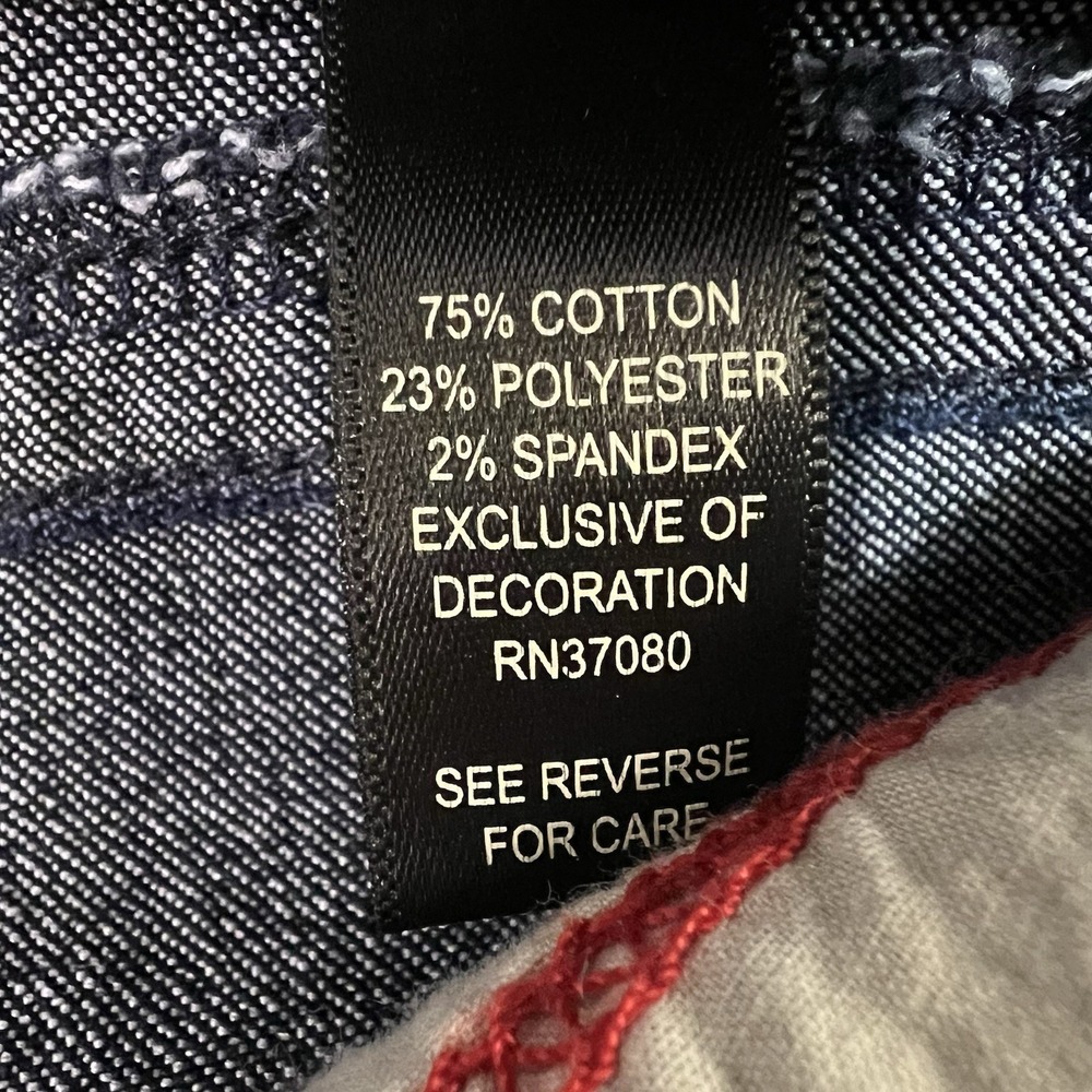 womens CATO premium stretch straight leg size 14 blue jean - Picture 7 of 13